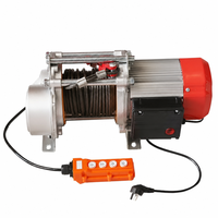 Palans électriques à câble personnalisés de 1500 kg, boîtier en aluminium, 220 V/380 V, palans électriques à câble pour la maison, l'atelier, l'hôtel