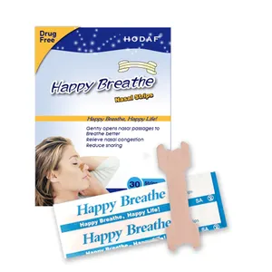 Disposable Hot Selling Breathe Nose Strips For Curing Rhinitis The Anti-snore Stick Snoring Better Breathing Right Nose Strips