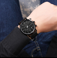 Jam Tangan Pria Merek Terkenal Mode Panggilan Kecil Jam Tangan Gelang Baja Tahan Karat Jam Tangan Bisnis Tahan Air Relogio Masculino