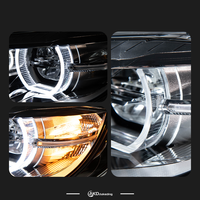Phares LED modifiés pour E71/X6 E72 2007-2014, mise à niveau Angel Eye, double DRL, lentille de projecteur laser, 12V, nouveaux accessoires automobiles