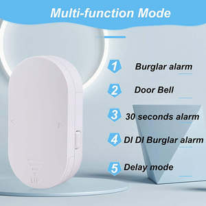 Sensor de Puerta Inalámbrico con Detector de Presencia Daytech 2025, Sistema de Alarma, Sensor de Contacto, Batería Alcalina, Alarma de 130 dB, 433 MHz - Product Image 2