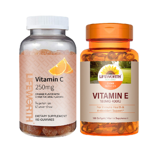 Lifworth Oem Supplement Vitamine <span class=keywords><strong>E</strong></span> <span class=keywords><strong>Capsules</strong></span>/Vitamine <span class=keywords><strong>E</strong></span> Softgel <span class=keywords><strong>Capsules</strong></span> - Product Image 2