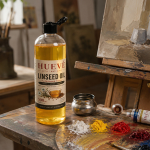 <span class=keywords><strong>Huile</strong></span> <span class=keywords><strong>de</strong></span> <span class=keywords><strong>lin</strong></span> pure HUEVE 500 ml, médium pour toile, pour <span class=keywords><strong>peinture</strong></span> à l'<span class=keywords><strong>huile</strong></span> et entretien du bois - Product Image 4