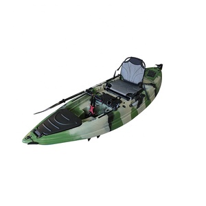 Une personne de 9.5 pieds, pédale sur les lacs et les rivières, <span class=keywords><strong>Kayak</strong></span> de pêche, canoë/<span class=keywords><strong>kayak</strong></span> assis sur le dessus - Product Image 4