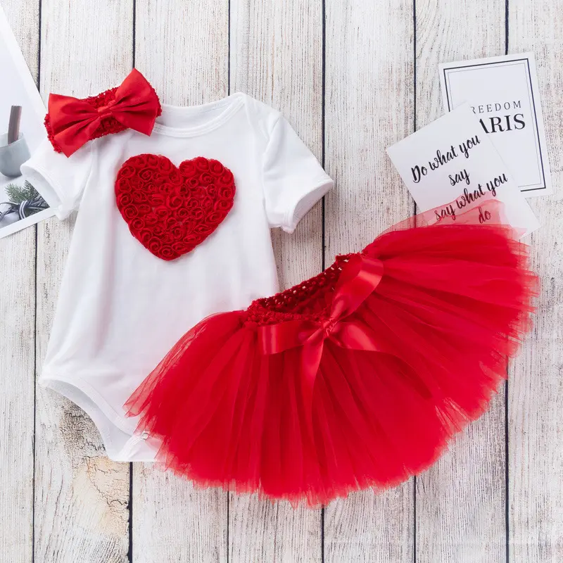 Vestido frock design para meninas de 6 meses a 2 anos de idade, roupa de festa para bebês e crianças