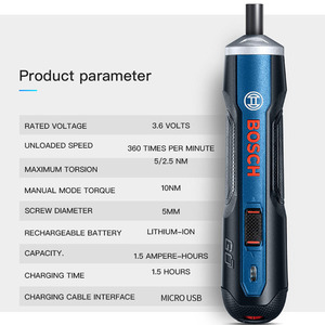 Mini <span class=keywords><strong>tournevis</strong></span> électrique magnétique rechargeable sans fil pour embouts, jeu d'outils de <span class=keywords><strong>tournevis</strong></span>, chargeur USB - Product Image 2