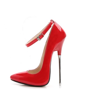 Commercio all'ingrosso di 16 cm <span class=keywords><strong>Stiletto</strong></span> di alta qualità nuova lettera e nero Super-tacchi alti eleganti ragazze Sexy <span class=keywords><strong>scarpe</strong></span> da donna tacco alto - Product Image 3