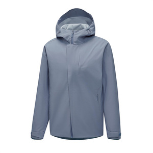 Men's Hooded <b>Waterproof</b> <b>Jacket</b> With Printing Custom Logo For Outdoor Use - Product Image 1
