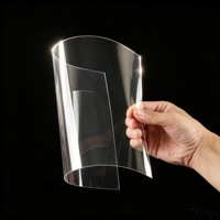 Plaques en plastique transparentes de haute qualité en PP, PET, PVC pour la fabrication de fenêtres de protection