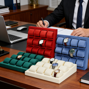 Custom <b>Watch</b> Display Jewelry Bangle Display Tray Bracelet Holder <b>Watch</b> Display Stand - Product Image 6