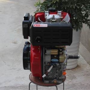 Moteur monocylindre 4 temps refroidi par air 186FA 10,0 CV, démarrage électrique, moteur pour machines - Product Image 4