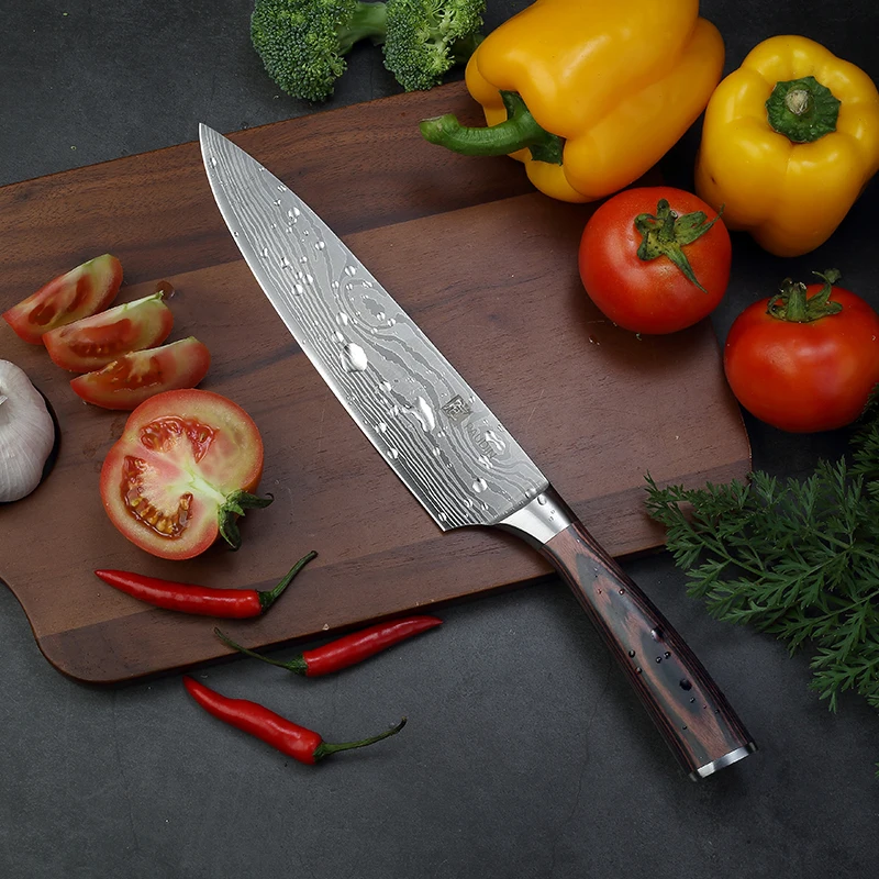 Ніж шеф кухаря Paundin Chef Knives 8 дюймов