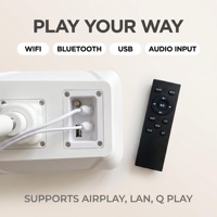 Enceinte intelligente étanche, synchronisation musicale, contrôle facile via l'application Wiim Home, design IPX, puissance de sortie 30-50W, sans microphone intégré