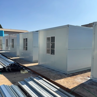 Bâtiments préfabriqués modulaires en acier pour l'Afrique, dortoirs mobiles et cliniques hospitalières portables à faible coût, tailles et configurations personnalisées