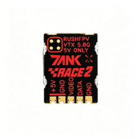 RUSHFPV RUSH TANK RACE 2 VTX 5.8G 48CH Mode PIT 1.7g Ultra Léger SmartAudio V2.1 Émetteur Vidéo FPV pour Course de Drones