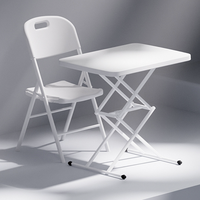 Bureau d'ordinateur pliable de haute qualité et réglable, bjflamingo Portable en plastique pour la maison