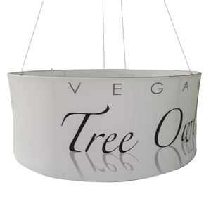 Căng thẳng vải căng thẳng Trần treo quảng cáo biểu ngữ quảng cáo vòng tròn Trần treo biểu ngữ vuông treo biểu ngữ - Product Image 3