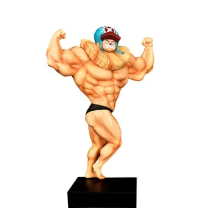 Customized PVC Resin toys HIGH Quality Action & 23cm Muscular man standing posture anime figures Tony Tony Chopper One pieced