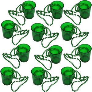 Vasos de chupito creativos con cadena de cuentas en un collar de cuentas, accesorios de juego con logotipo personalizado, suministros para fiestas de Halloween y cumpleaños - Product Image 6