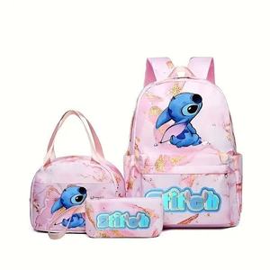 Çocuklar öğrenciler için W-325 Satchel sırt çantası su geçirmez sırt çantaları erkek ve kız dikiş okul - Product Image 4