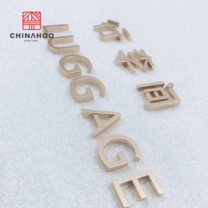 3D de acero inoxidable cartas <span class=keywords><strong>letras</strong></span> de canal signo de Metal oro rosa cartas - Product Image 2