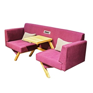 Canapé de salon d'hôtel moderne, ensemble de canapés et bureaux, designs de mobilier VIP pour salon, canapés de réception de bureau, pod de canapés - Product Image 4