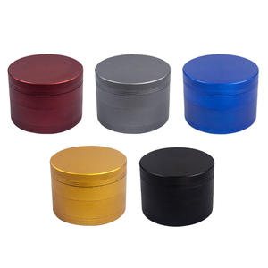 Trituradora de aleación de zinc de 63mm, tienda de humo libre de estática de 4 capas, venta al por mayor, descuento de 1000, accesorios para fumar - Product Image 4