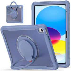 Funda para iPad de 11.ª generación 2025 con soporte giratorio, correa de muñeca de 12.9 pulgadas, funda protectora completa a prueba de golpes - Product Image 1