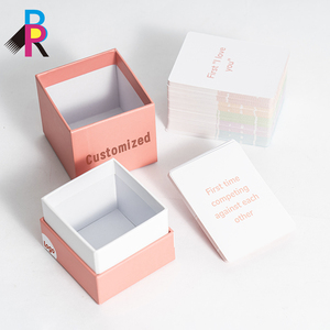 Cartes <span class=keywords><strong>de</strong></span> <span class=keywords><strong>conversation</strong></span> avec logo personnalisé, différents sujets, jeu pour amis et couples, cartes <span class=keywords><strong>de</strong></span> questions, impression, boîte rigide, papier - Product Image 4