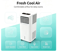 Climatiseur Électrique Portable Airwens 12000 BTU – Refroidissement et Chauffage, Faible Bruit, Économe en Énergie, Télécommande Universelle, Mobile pour la Maison