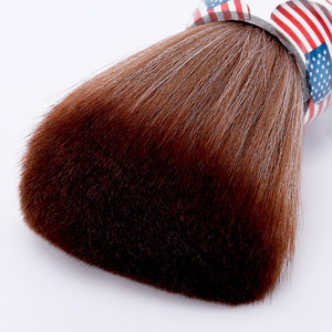 Makeup <b>Brush</b> Set Nylon Bristle <b>Round</b> Shape Skull And Flag Design Face Use - Product Image 4