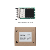 CEACENT E810-XXVDA4 OCP3 / CC8810-SF4 OCP3.0 25G Intel E810 CAM1 Chip Quad Port SFP28 OCP3.0 Adaptor Jaringan Server Internal