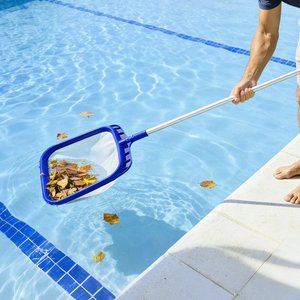 Red de Limpieza para Piscinas de Alta Resistencia, Malla Fina, Limpiador de Piscinas Portátil para Piscinas Elevadas y Enterradas - Product Image 1