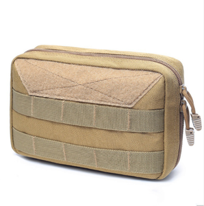 กระเป๋าแพทย์สนาม กระเป๋าปฐมพยาบาล MOLLE Admin Pouch ขนาด 8" x 5" พร้อมซิปคุณภาพสูง ลายพราง สำหรับการล่าสัตว์ สีทหาร - Product Image 3
