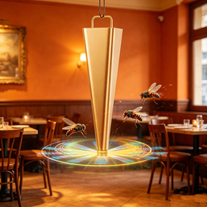 Ventilateur anti-mouches pour buffet, pâtisserie et desserts, avec pales holographiques, idéal pour les stands de rue - Product Image 1