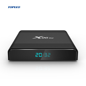 2019 nuevo Amlogic S905X3 X96 aire dual wifi 8Kx4K @ 24 max. Resolución de salida de tv inteligente Android 9,0 set top caja - Product Image 3