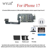 WYLIE Pour iPhone 17 Version US Conversion eSIM en Double Carte SIM Solution d'Intégration MEP Prise en Charge Super Snow IC pour Réparation iPhone