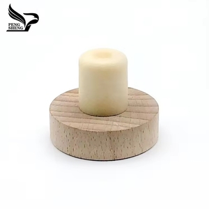 Bằng Gỗ <span class=keywords><strong>Cap</strong></span> Nhà Sản Xuất T-Nút Chai Tùy Chỉnh In Logo Tự Nhiên Vodka Tinh Thần Chai Nút Chai Nút Chai - Product Image 5