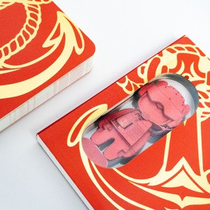 <span class=keywords><strong>Portaaviones</strong></span> <span class=keywords><strong>Shandong</strong></span> Anime 3D Cuaderno tallado-Cuaderno cuadrado de estilo chino lindo | Regalo de papelería cultural creativo - Product Image 4