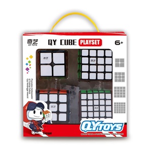 Qidi QY-Juego de lujo de cubo mágico inteligente para niños, set de 4 unidades, 2x2, vela, 3x3, qiyuan, 4x4, qiyizheng, 5x5 - Product Image 6