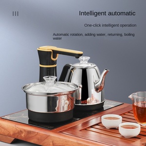 Hervidor Eléctrico Inalámbrico con Bomba Automática, Dispensador de Agua Caliente, Caldera de Vidrio de Borosilicato, Tetera Digital de 1.2L para Fideos - Product Image 6