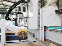 Routeur CNC pour bois de fabrication chinoise 2100*3000MM de qualité industrielle avec changeur d'outils automatique rotatif