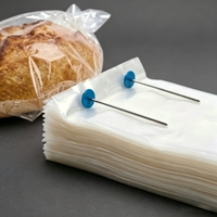 Sacs à pain perforés jetables imprimés sur mesure, recyclables, en PET/PP de qualité alimentaire pour boulangerie, gelée, aliments pour animaux et supermarchés