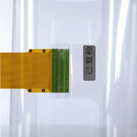 Film tactile capacitif PCAP de 32 pouces, multi-touch jusqu'à 40 points, interface USB, film flexible pour affichage publicitaire interactif