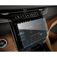 Film pelindung layar sentuh Speedometer navigasi kaca Tempered untuk Jeep Grand Cherokee L 10.1 inci stiker DVD mobil kendaraan