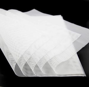 DIY <b>Plastic</b> Mesh Canvas <b>Sheets</b>, <b>Clear</b> <b>Plastic</b> Mesh <b>Sheets</b> for Crochet Bag Making Blank Needlepoint Canvas Craft Kit - Product Image 1