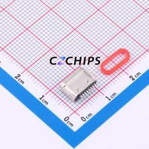 GT-USB-7101A USB <b>Connector</b> SMD <b>Connector</b> ( <b>Connector</b> Type: Type-C )( Protocol Standard: USB 2.0 )( Gender: Female ) - Product Image 2