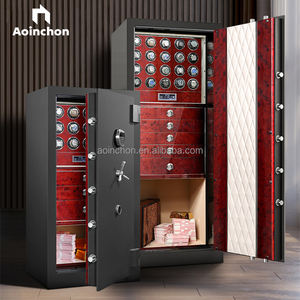 Cassaforte per Orologi Aoinchon AHTT Personalizzabile con Serratura a Impronta Digitale/Password, Forma Rettangolare, Prodotta in Cina, Scatola per Conservazione Orologi/Gioielli - Product Image 6