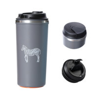Nouvelle conception 12oz 16oz en acier inoxydable la tasse à café magique ne tombe pas dans le bureau