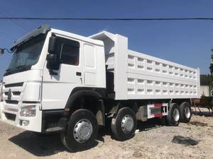Camión de basura de 12 ruedas de 8x4 y 28 CBM, camión de volquete usado, sinotruk, 8x4, precio bajo - Product Image 2